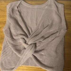 Miou muse knit top